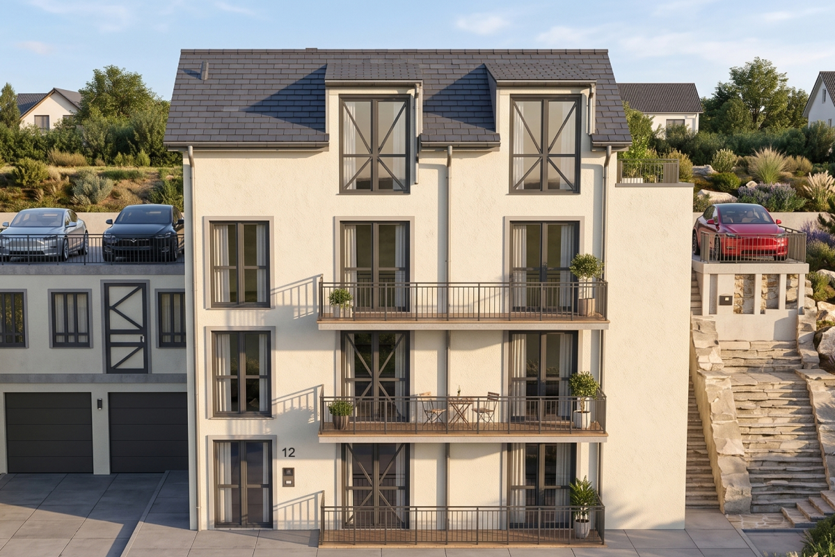 Mehrfamilienhaus mit Stellplätzen in Mudersbach